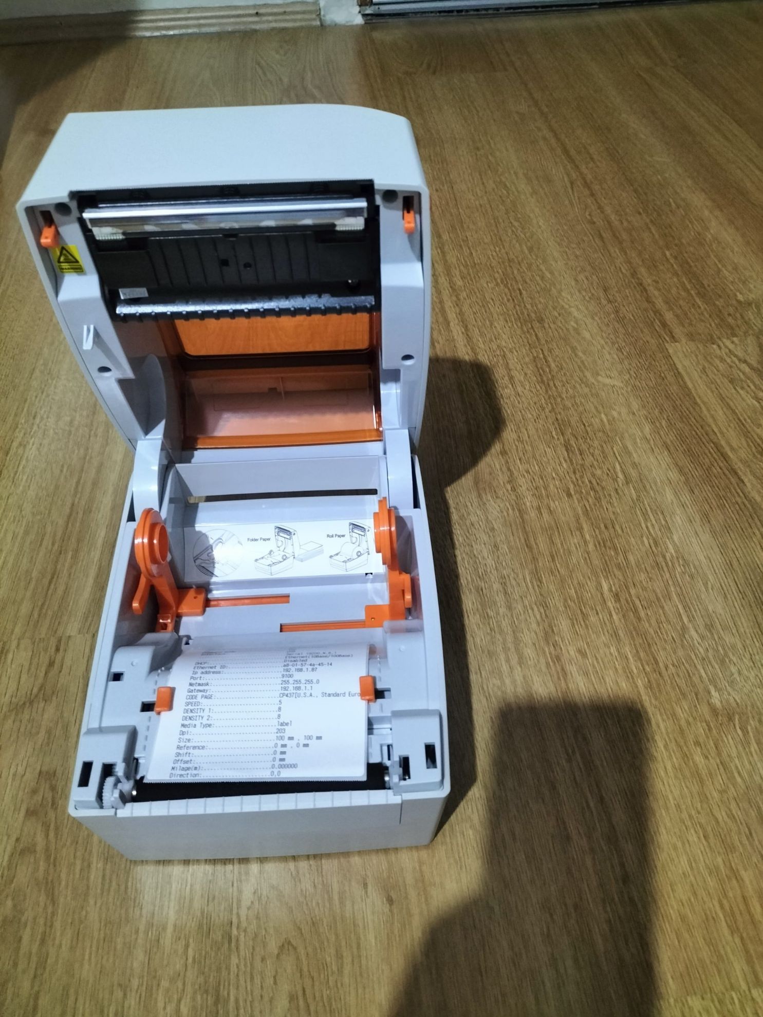 Rongta RP-411 Termal Barkod Etiket Yazıcı